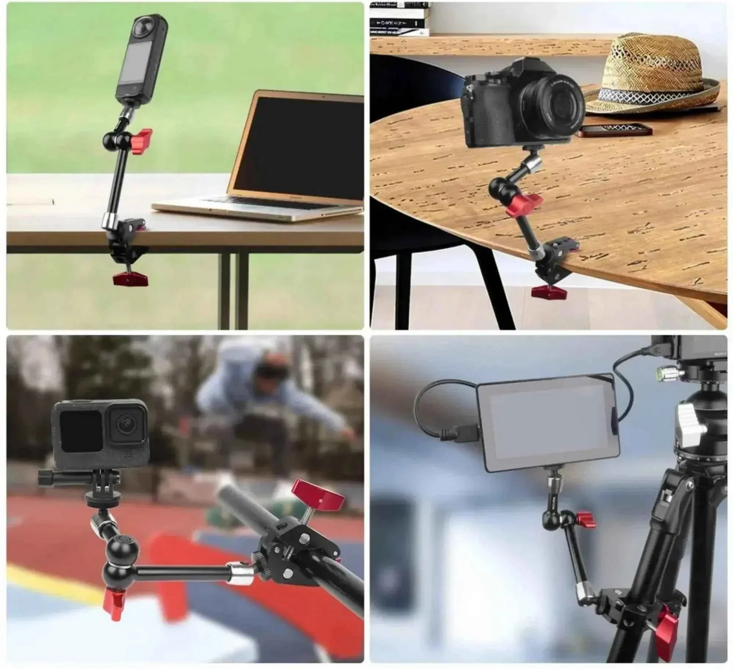 Magic Arm Xtreme - Bras articulé avec pince pour montage de caméra